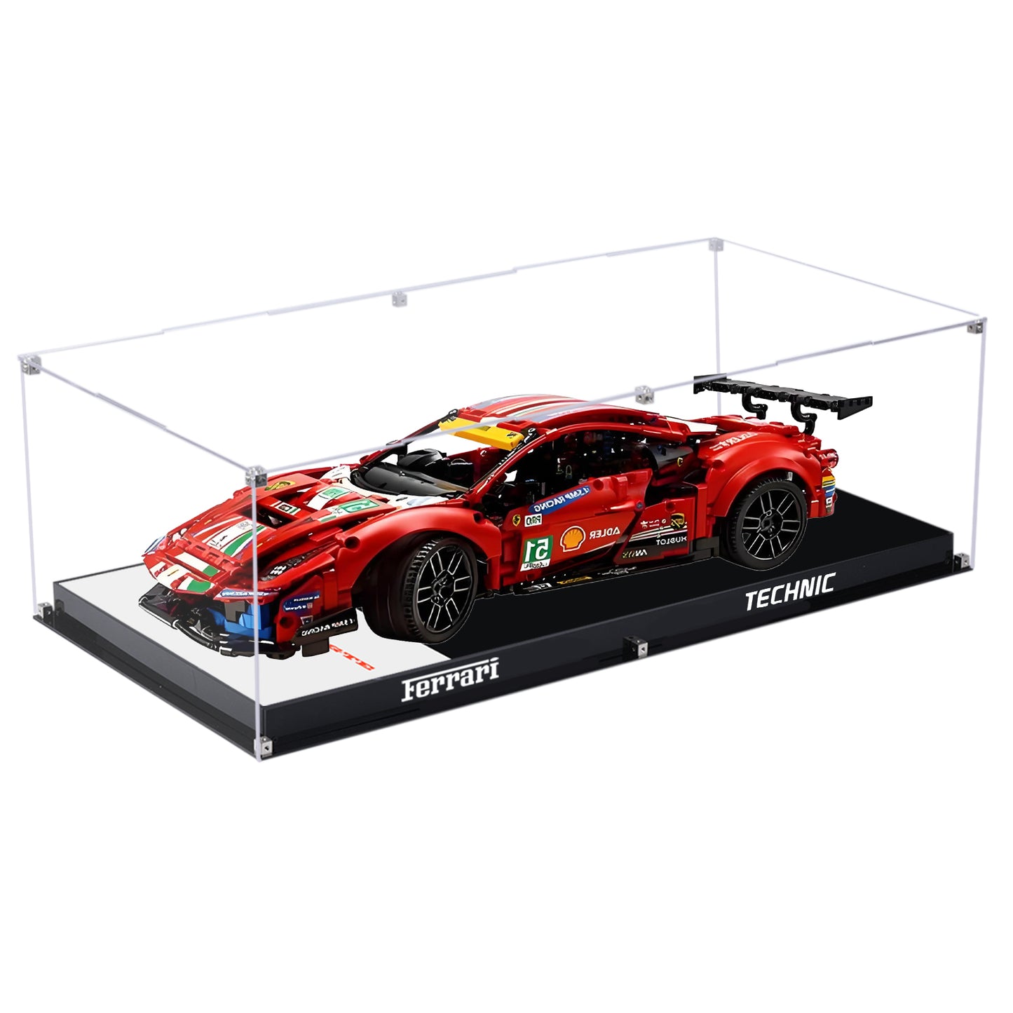 BrickArmor Display Case for LEGO Faraday 488 42125