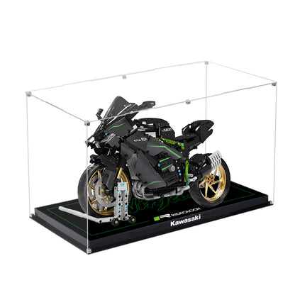 BrickArmor Display Case for LEGO Kawasaki H2R motorcycle 42170